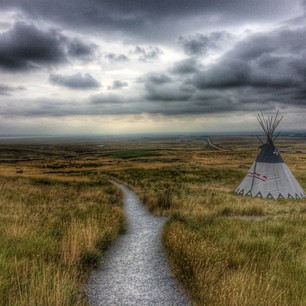 Gorgeous countryside surrounding the UNESCO Head Smashed In Buffalo Jump #explorealberta