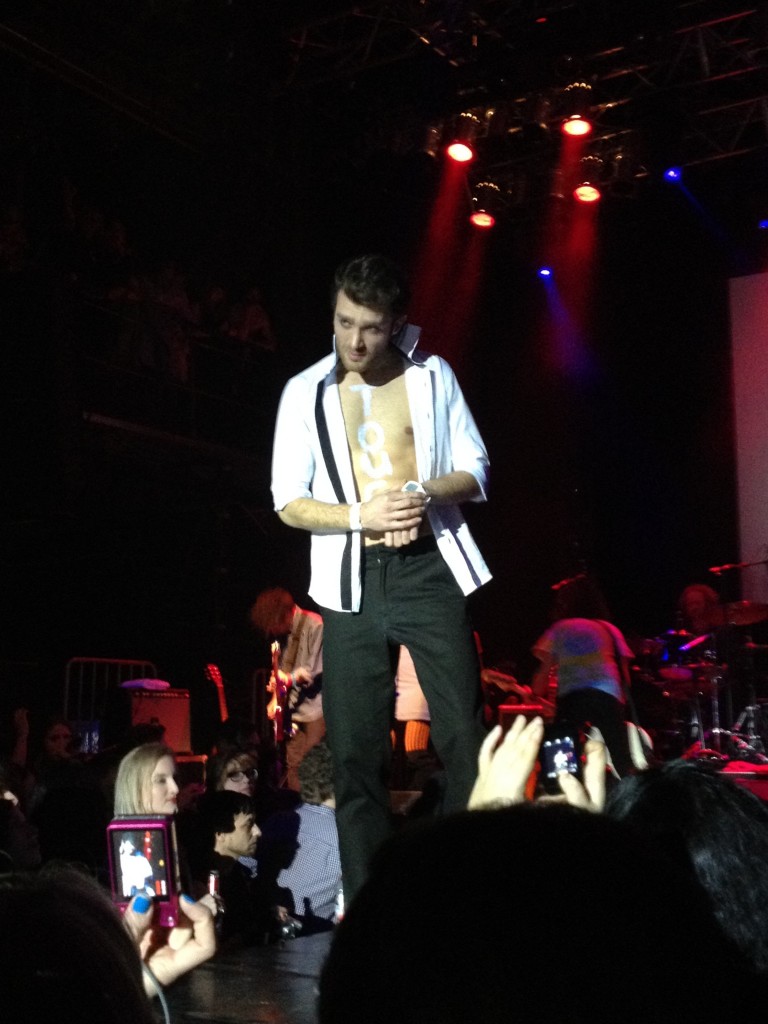 shirtless guy berlin fashion week